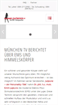 Mobile Screenshot of himmelskoerper.net