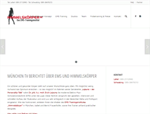 Tablet Screenshot of himmelskoerper.net